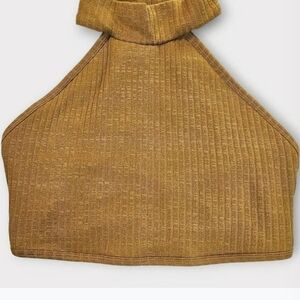 Funnel neck tank top